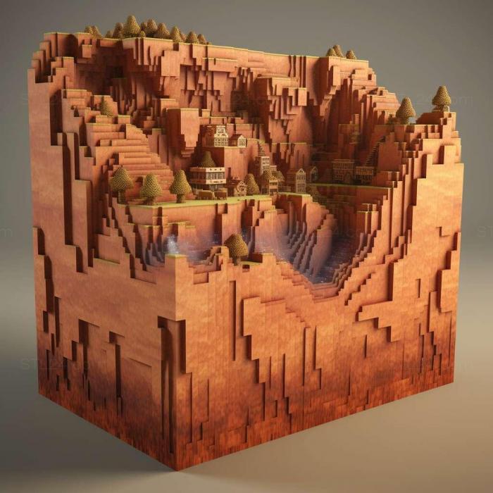 Games (Minecraft Earth 2, GAMES_35822) 3D models for cnc